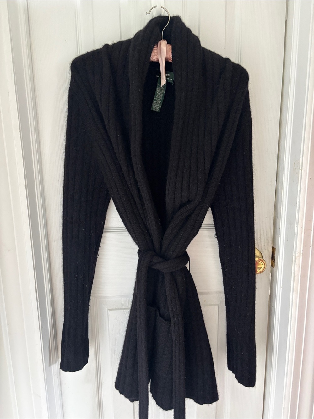 Lauren By Ralph Lauren Black Sweater